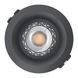 Врізний точковий світильник KLOODI KD-SMILE GU10 круг чорний IP20 KD-SMILE R68 BK &ndash; фото 2