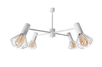 Люстра стельова Diadem на чотири плафони NL 22152-4 WH, MSK Electric 616863