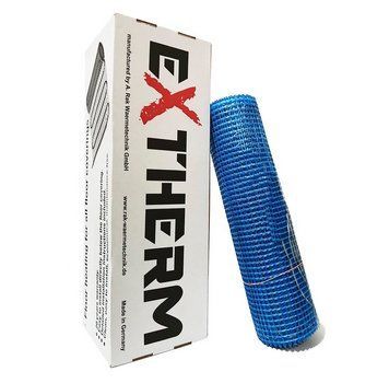 Нагрівальний одножильний мат Extherm 200Вт/м2 надтонкий ETL-100 200Вт 1м2 55000733