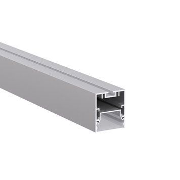 LED профиль подвесной алюминиевый KLOODI KLP3540_3 с отсеком для блоков с матовым рассеивателем PC, 3М KLP3540_3