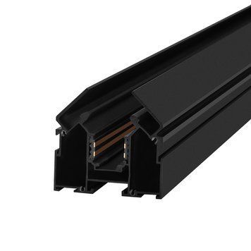 Шина для трековой системы OLEDIM OL31 48V 1м гарпун магнитная для натяжного потолка черная 7771008