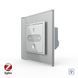 Розумний сенсорний димер слайдер ZigBee Livolo сірий VL-C7FC1DZ-2IP &ndash; фото 1