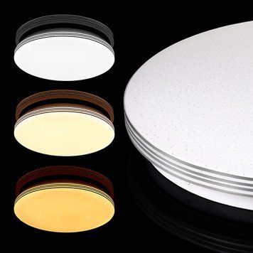 Люстра с пультом светодиодная Biom SMART SML-R04-50/2 3000-6000K 50W потолочный 00-00017851