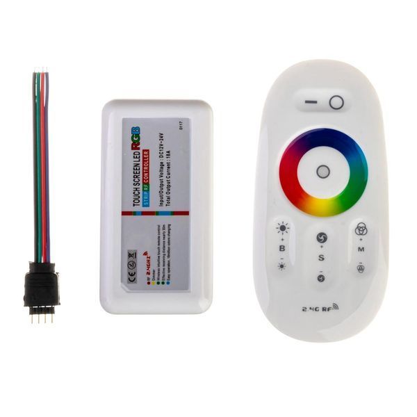 Контролер LED світлодіодний білий RGB 18А-216W, 8 кнопок, пульт керування 1009718