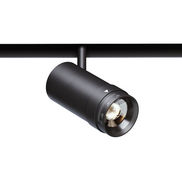 Магнітний трековий світильник Kloodi KDMG-FOCUS45 12W 3000K чорний KDMG-FOCUS45 12W 3K BK