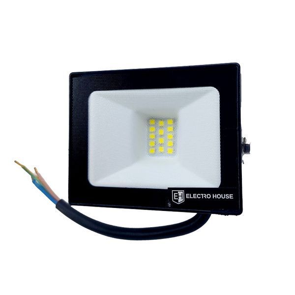Уличный светодиодный прожектор 20W 6000К 1800Lm IP65 герметичный черный EH-LP-206